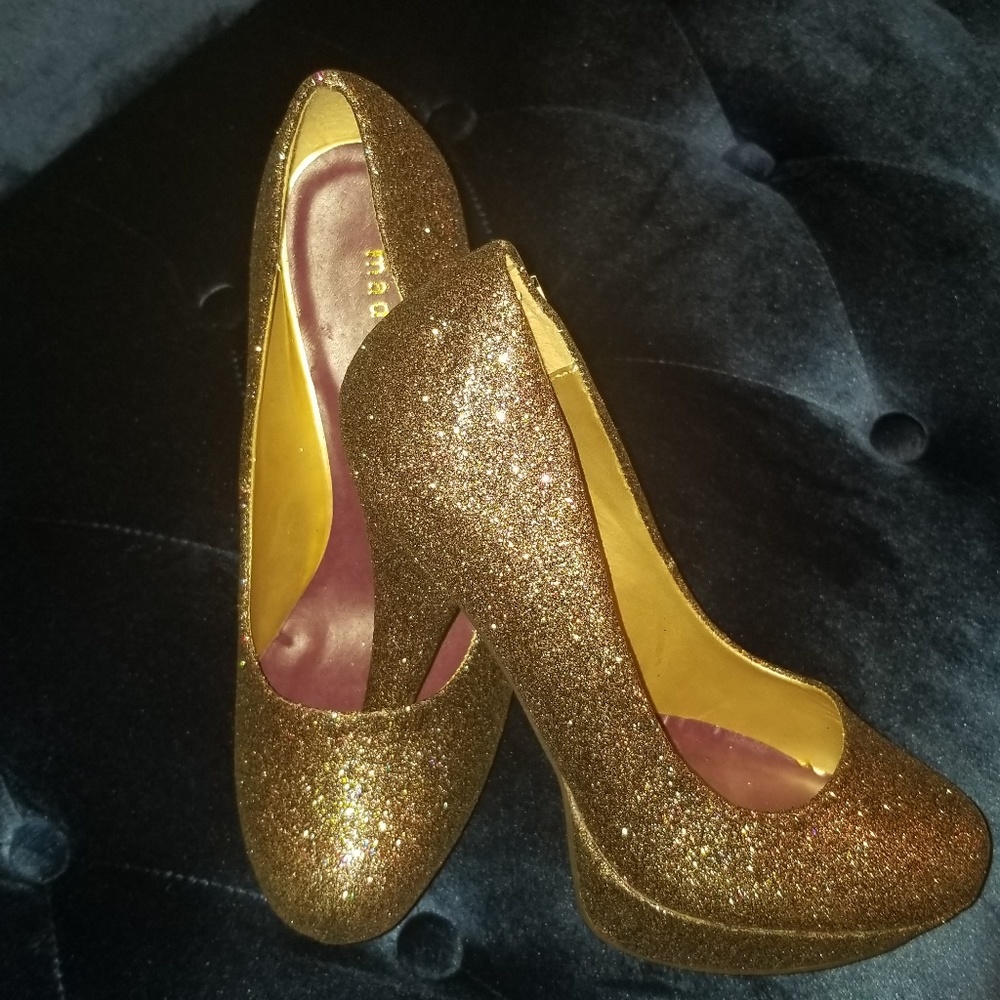 Glitter heels